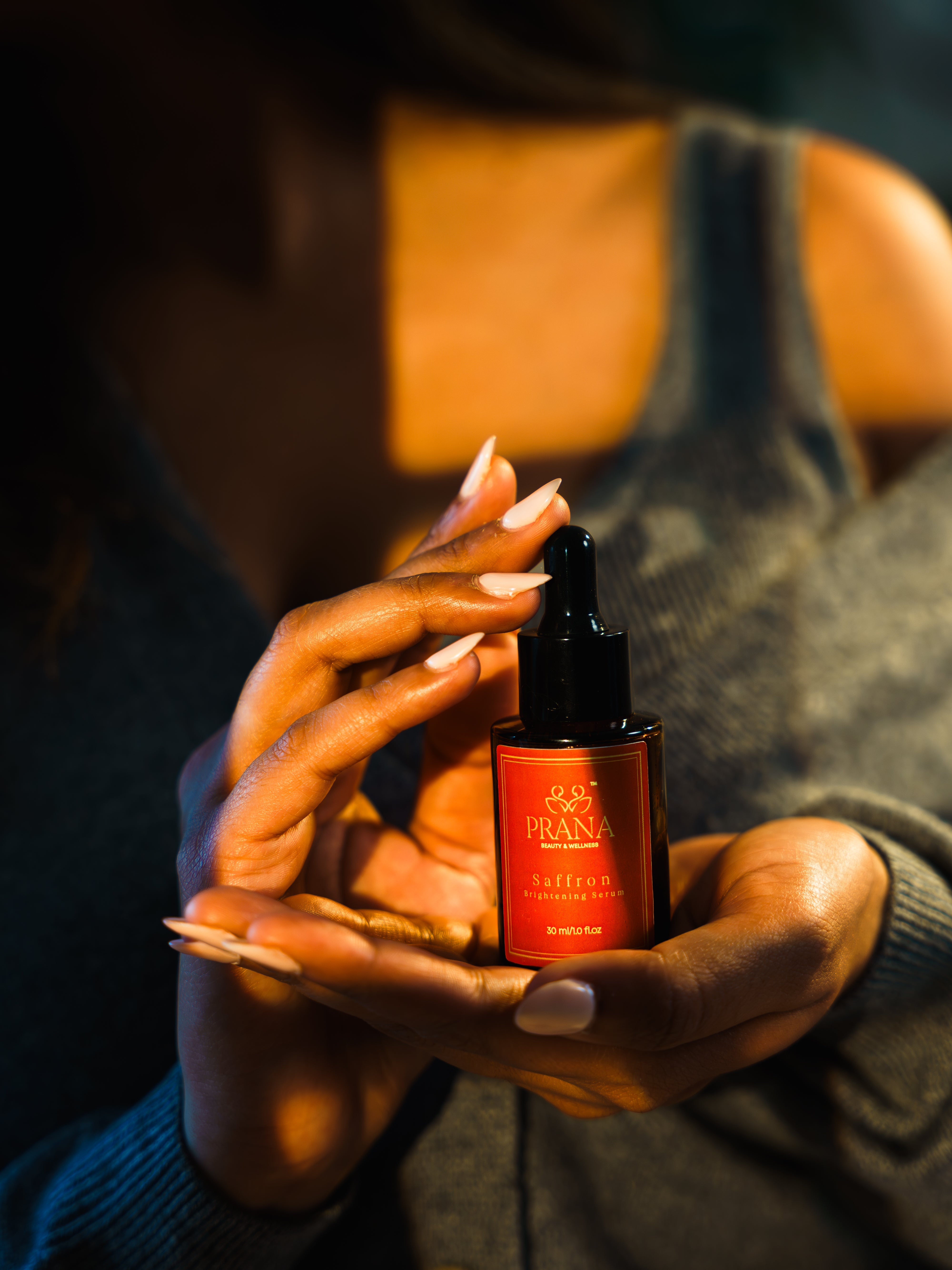 Before And After Saffron For Skin - PRANA Beauty & Wellness