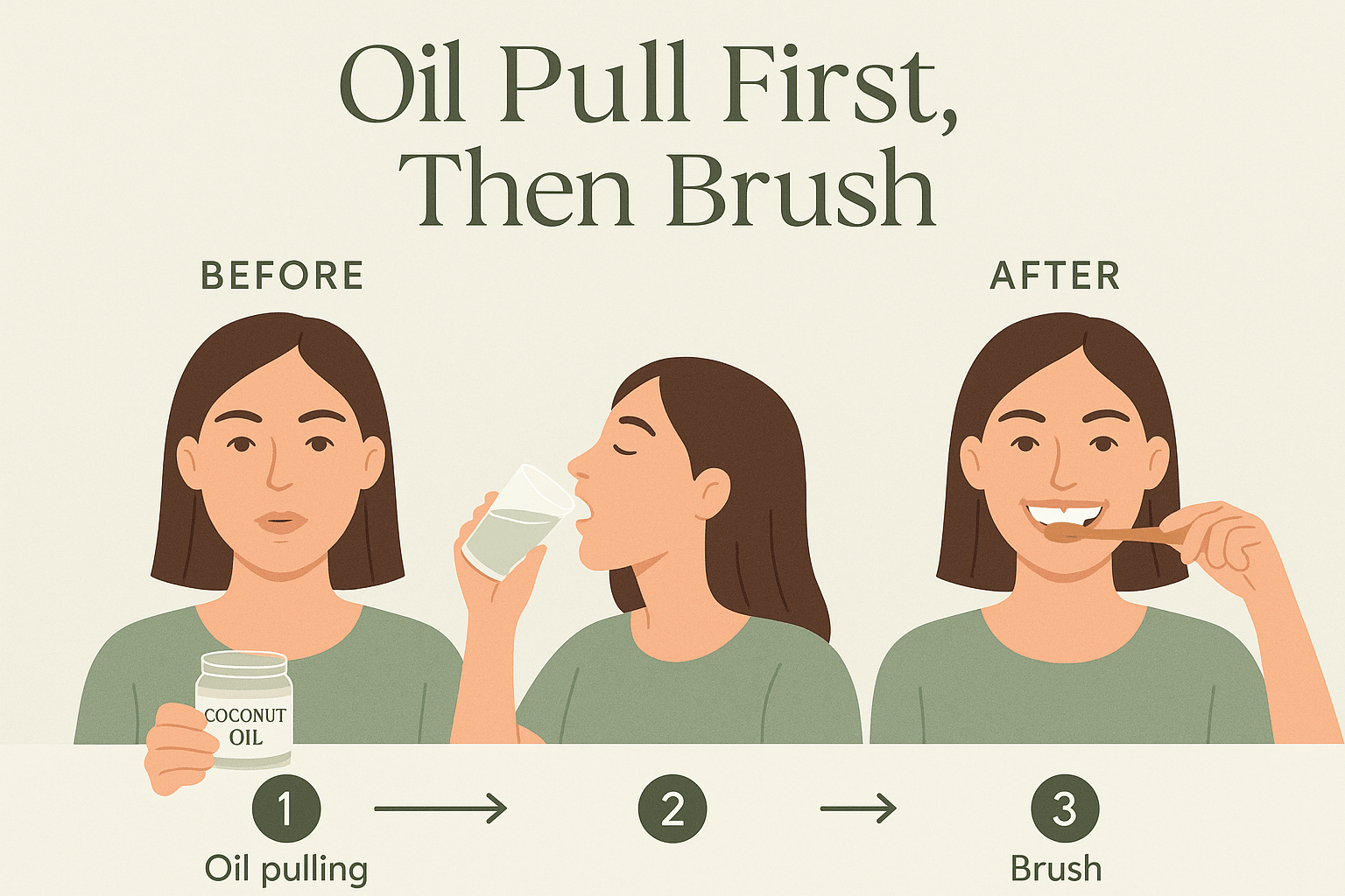 Do I Brush My Teeth After Oil Pulling? - PRANA Beauty & Wellness