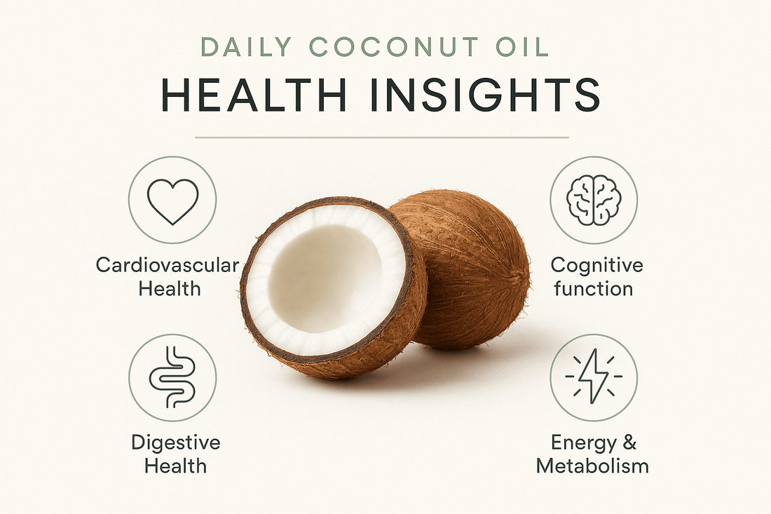 Eating Coconut Oil Daily: Effects &amp; Health Insights - PRANA Beauty & Wellness