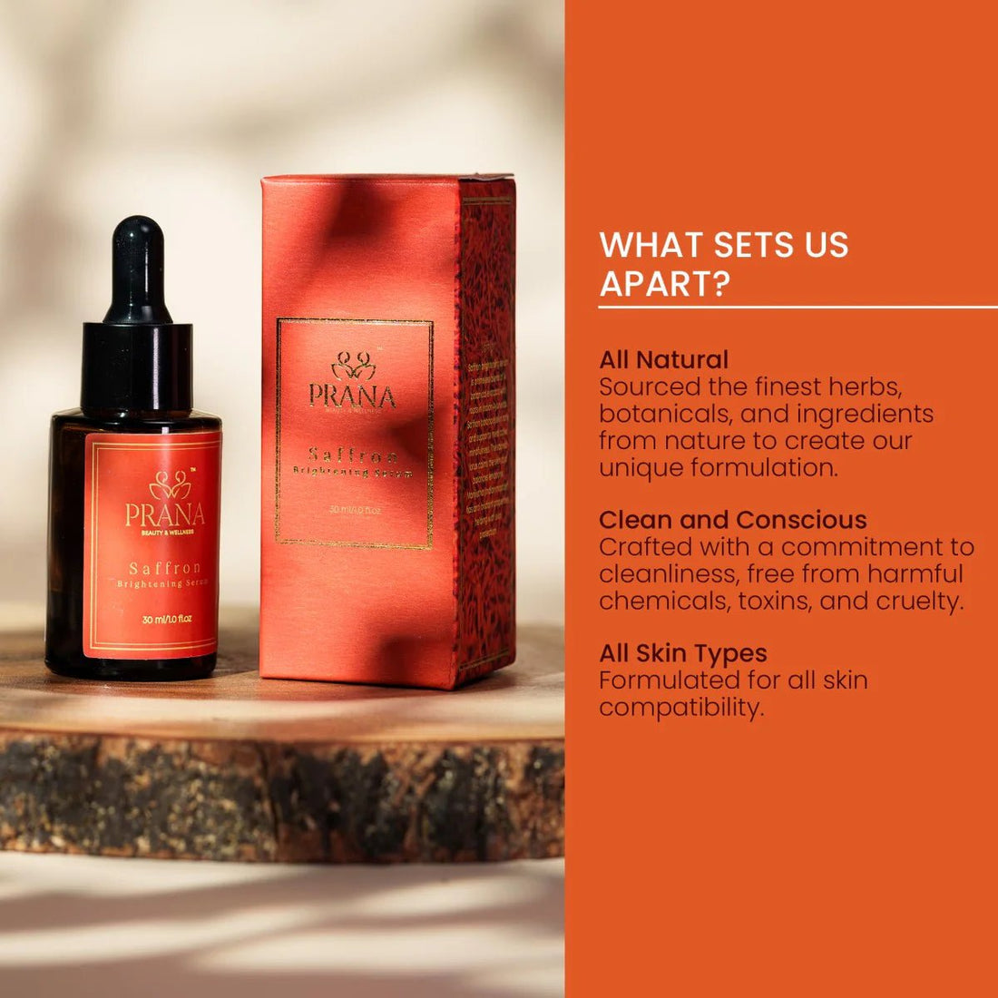 How to apply Saffron Serum on face? - PRANA Beauty & Wellness
