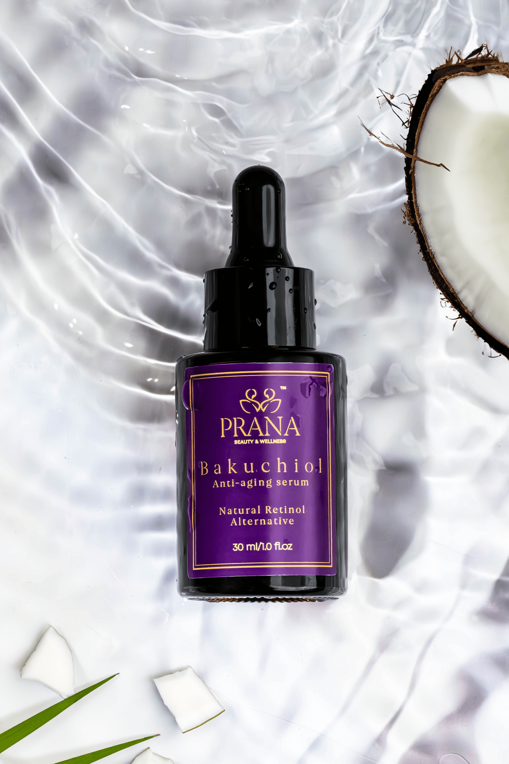 Bakuchiol Anti - aging Serum - Natural Retinol Alternative - PRANA Beauty & Wellness