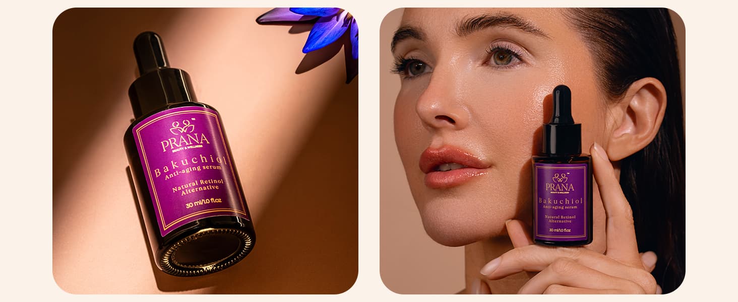 Bakuchiol Anti - aging Serum - Natural Retinol Alternative - PRANA Beauty & Wellness