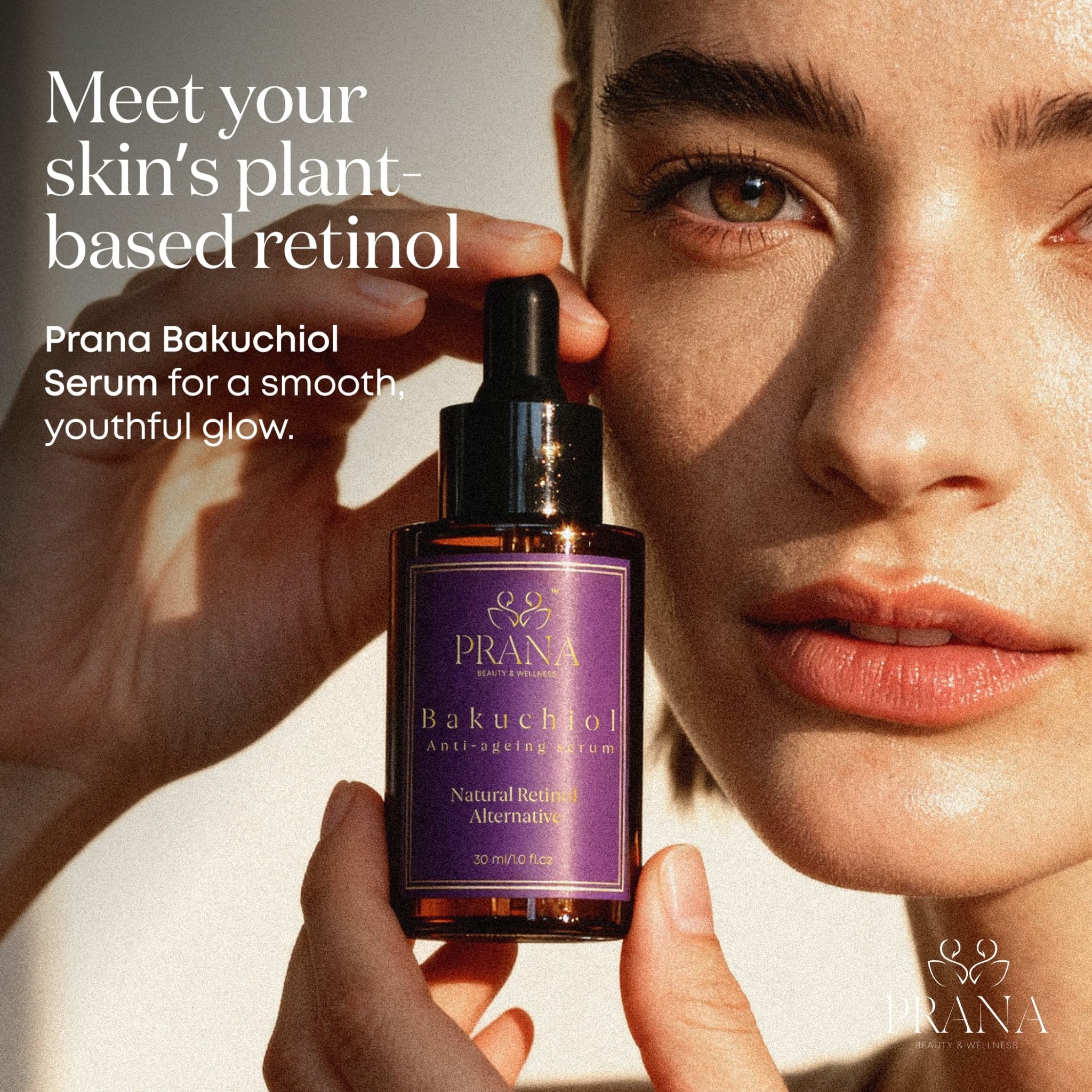 Bakuchiol Anti - aging Serum - Natural Retinol Alternative - PRANA Beauty & Wellness