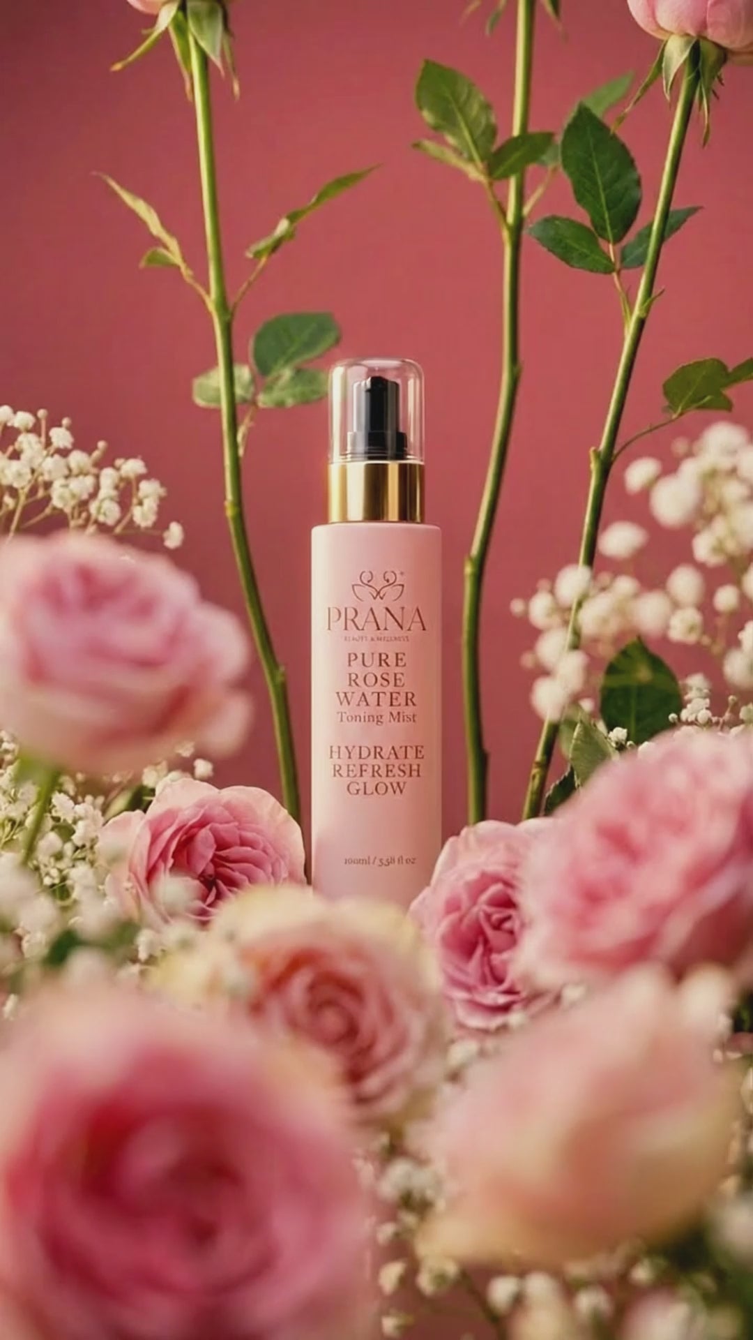 Pure Rose Water Toning Mist