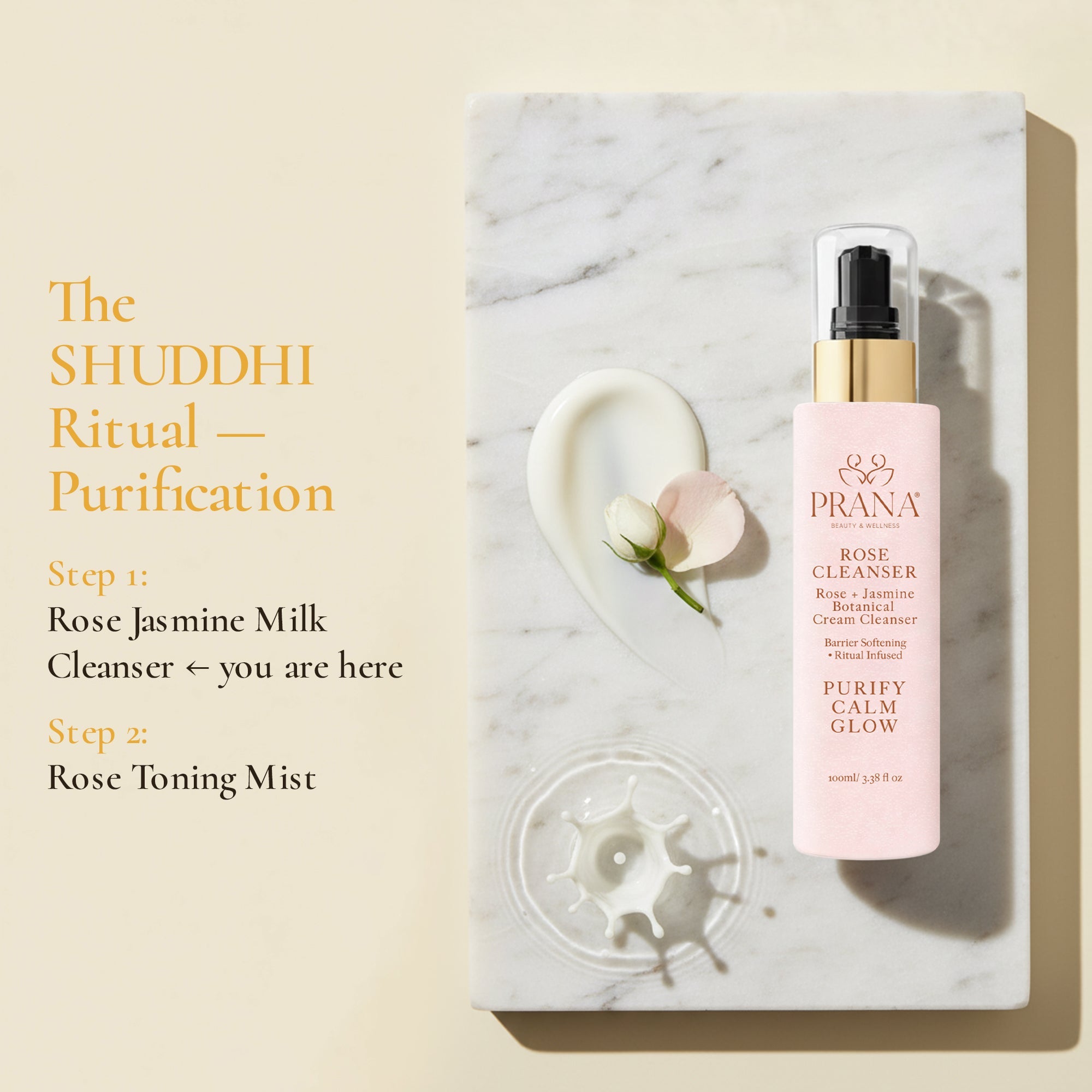 Rose Cleanser - PRANA Beauty & Wellness