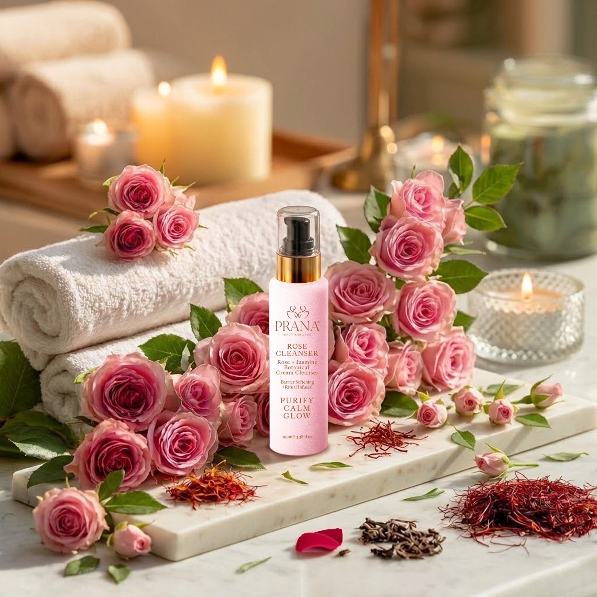 ROSE JASMINE MILK CLEANSER - PRANA Beauty & Wellness