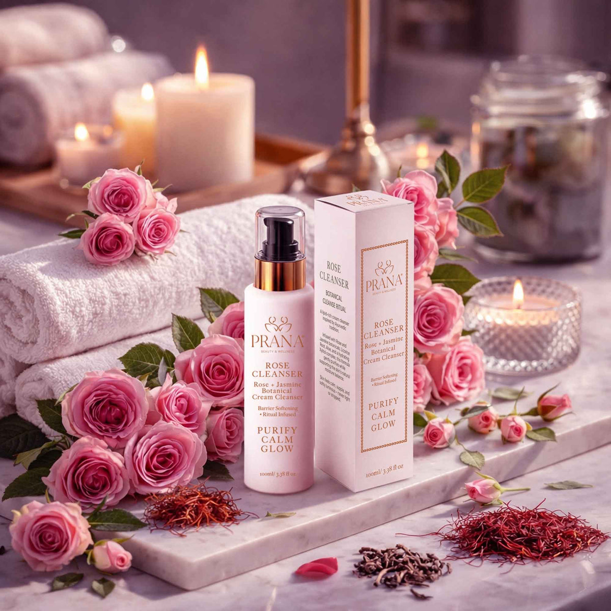ROSE JASMINE MILK CLEANSER - PRANA Beauty & Wellness