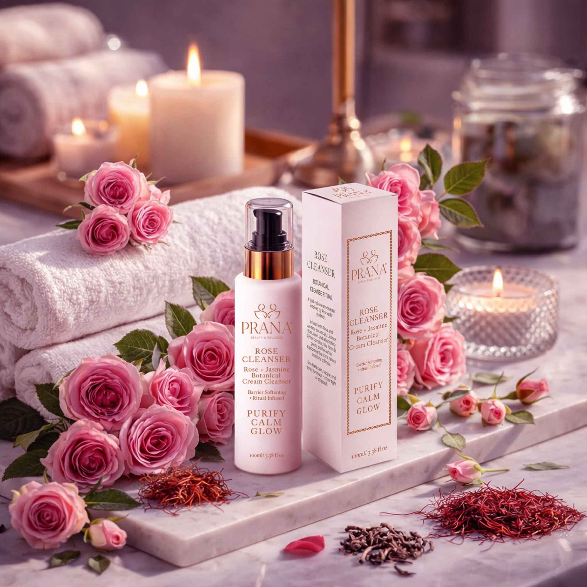 ROSE JASMINE MILK CLEANSER - PRANA Beauty & Wellness