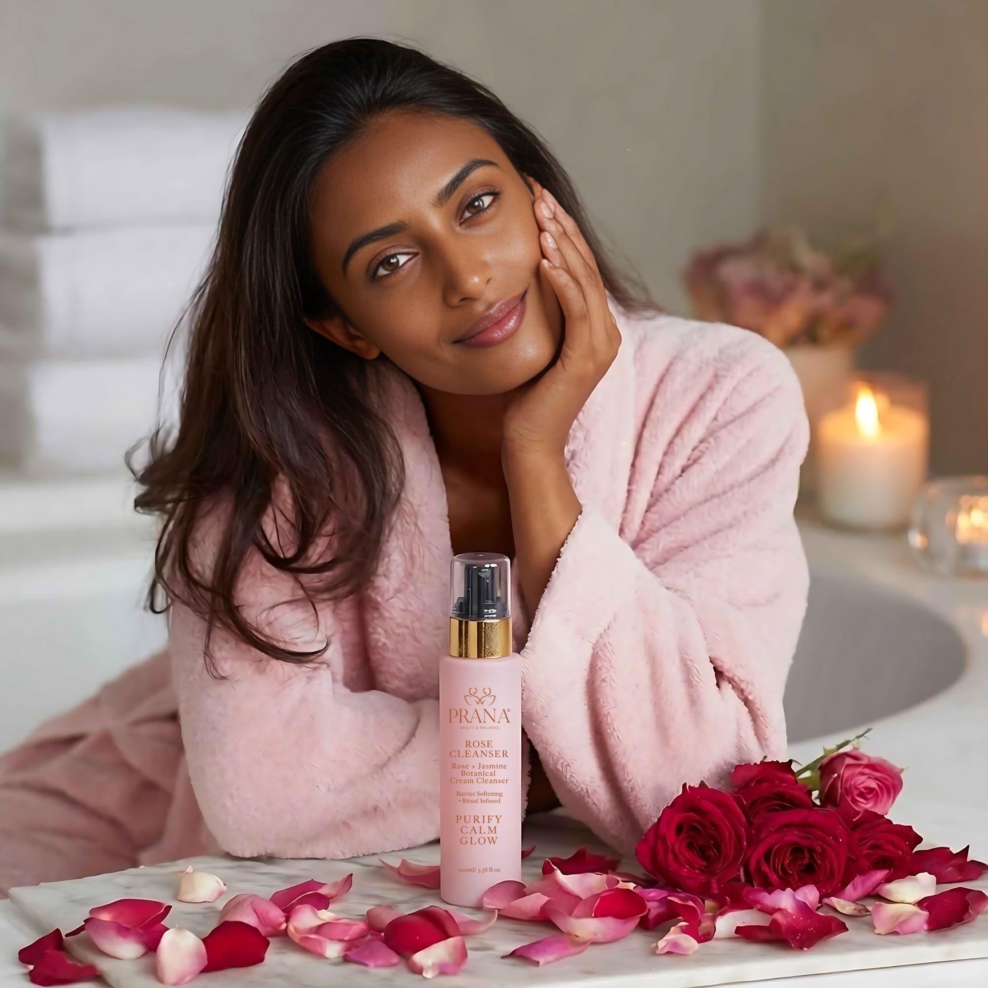 ROSE JASMINE MILK CLEANSER - PRANA Beauty & Wellness