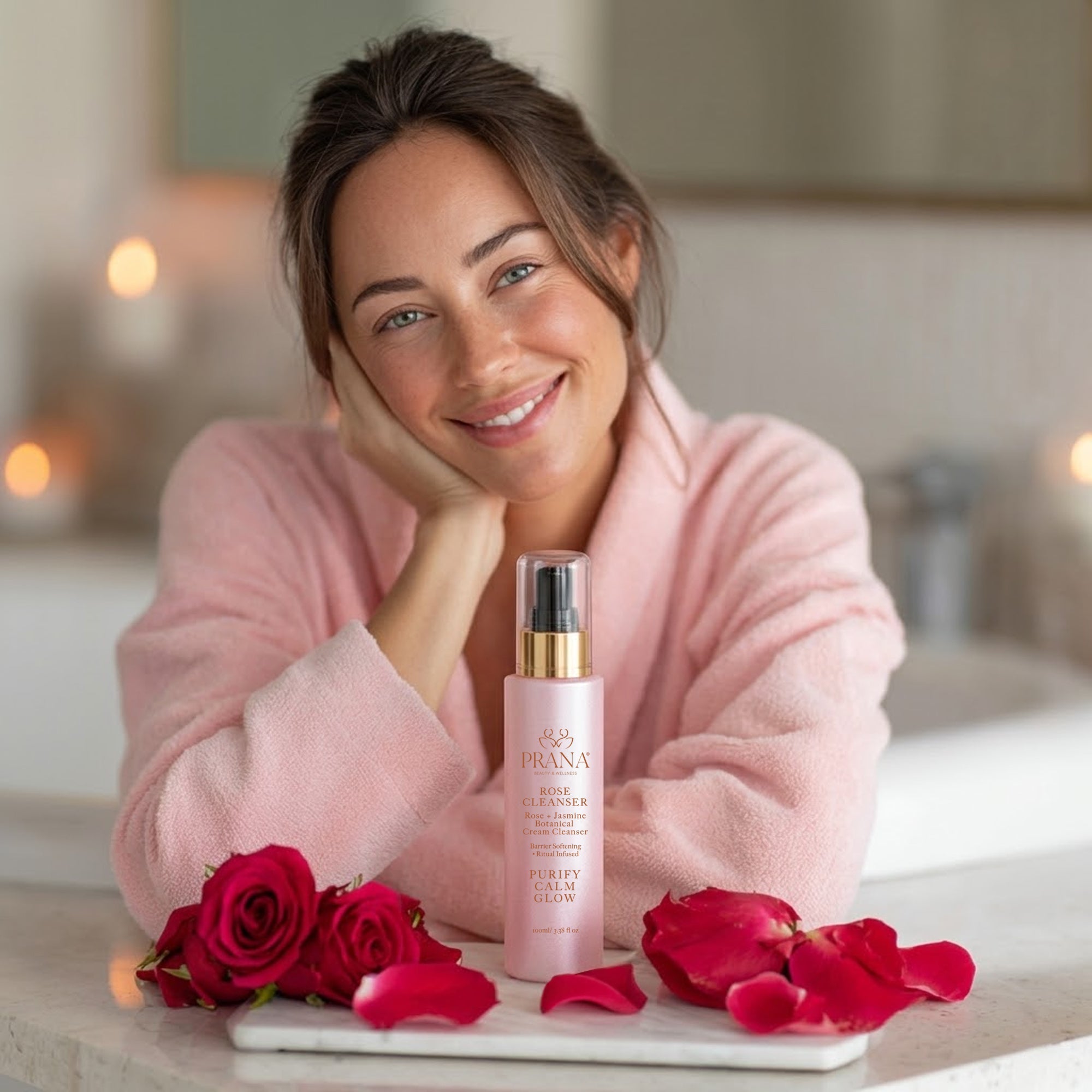 ROSE JASMINE MILK CLEANSER - PRANA Beauty & Wellness