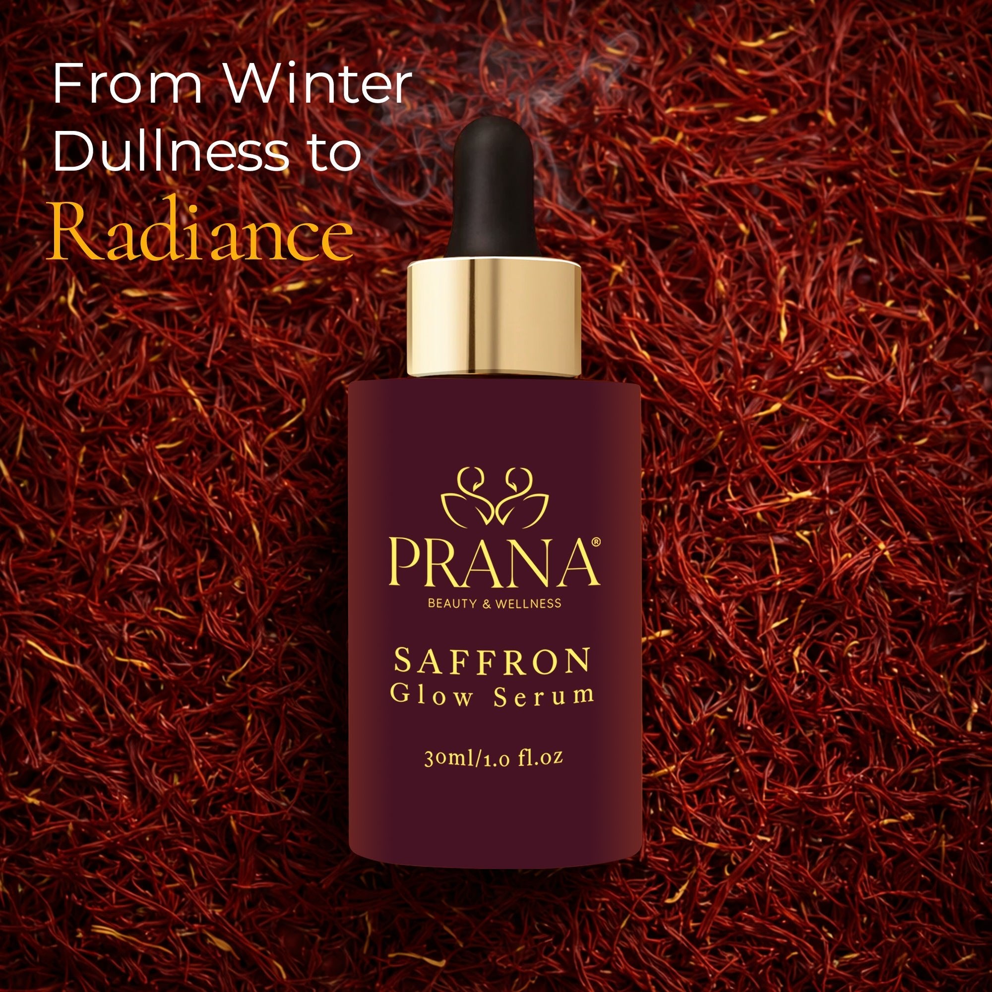 Saffron Glow Serum - PRANA Beauty & Wellness