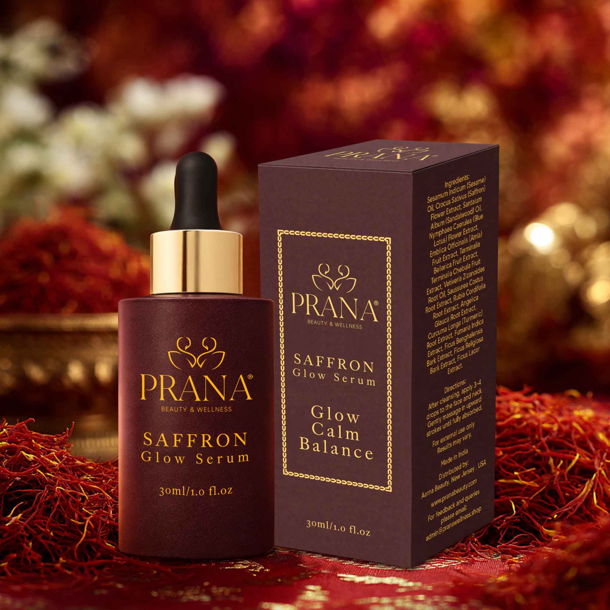 Saffron Glow Serum - PRANA Beauty & Wellness