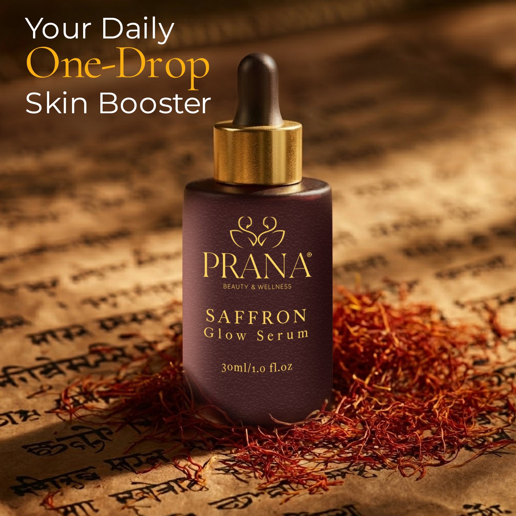 Saffron Glow Serum - PRANA Beauty & Wellness