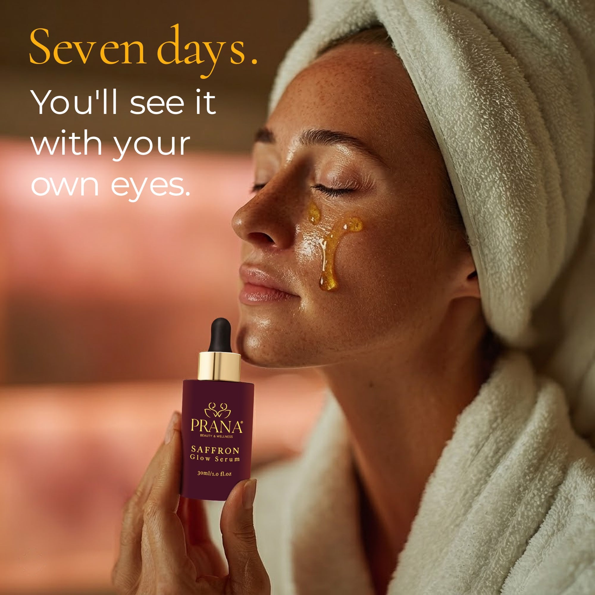 Saffron Glow Serum - PRANA Beauty & Wellness