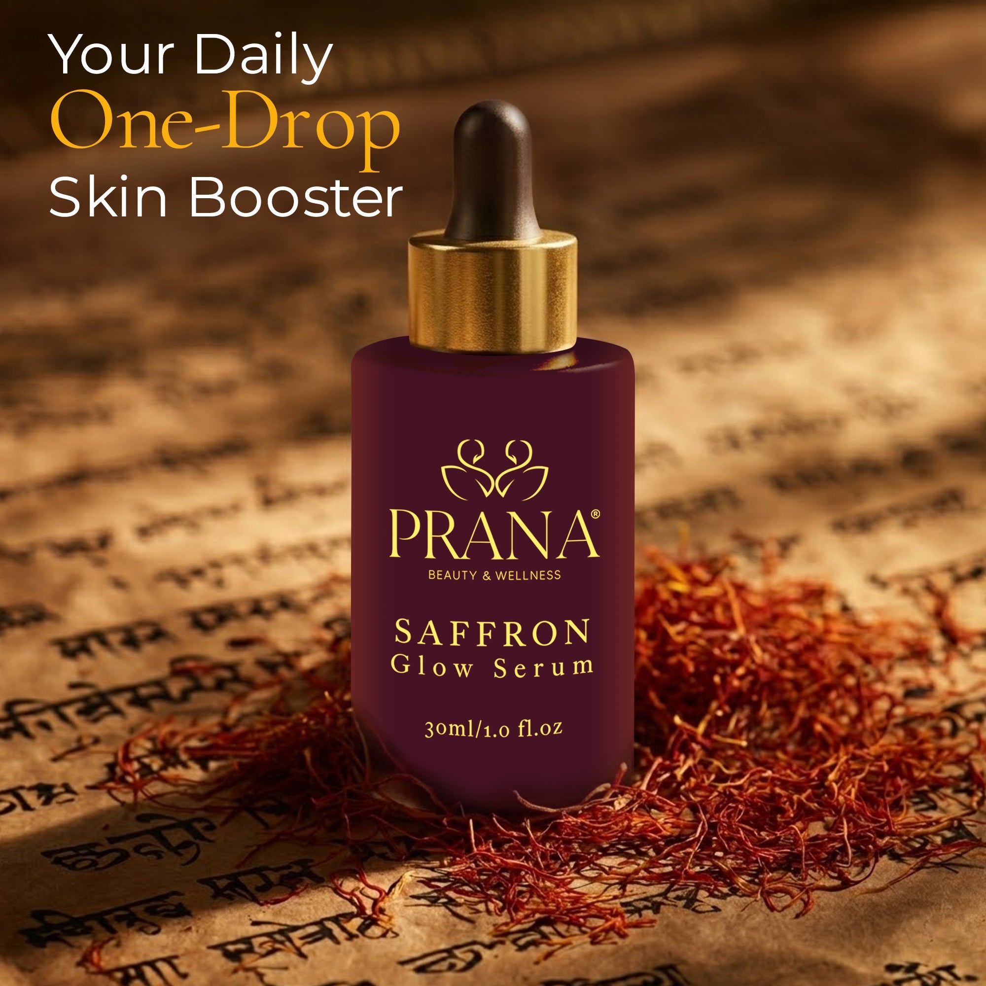 Saffron Glow Serum - PRANA Beauty & Wellness