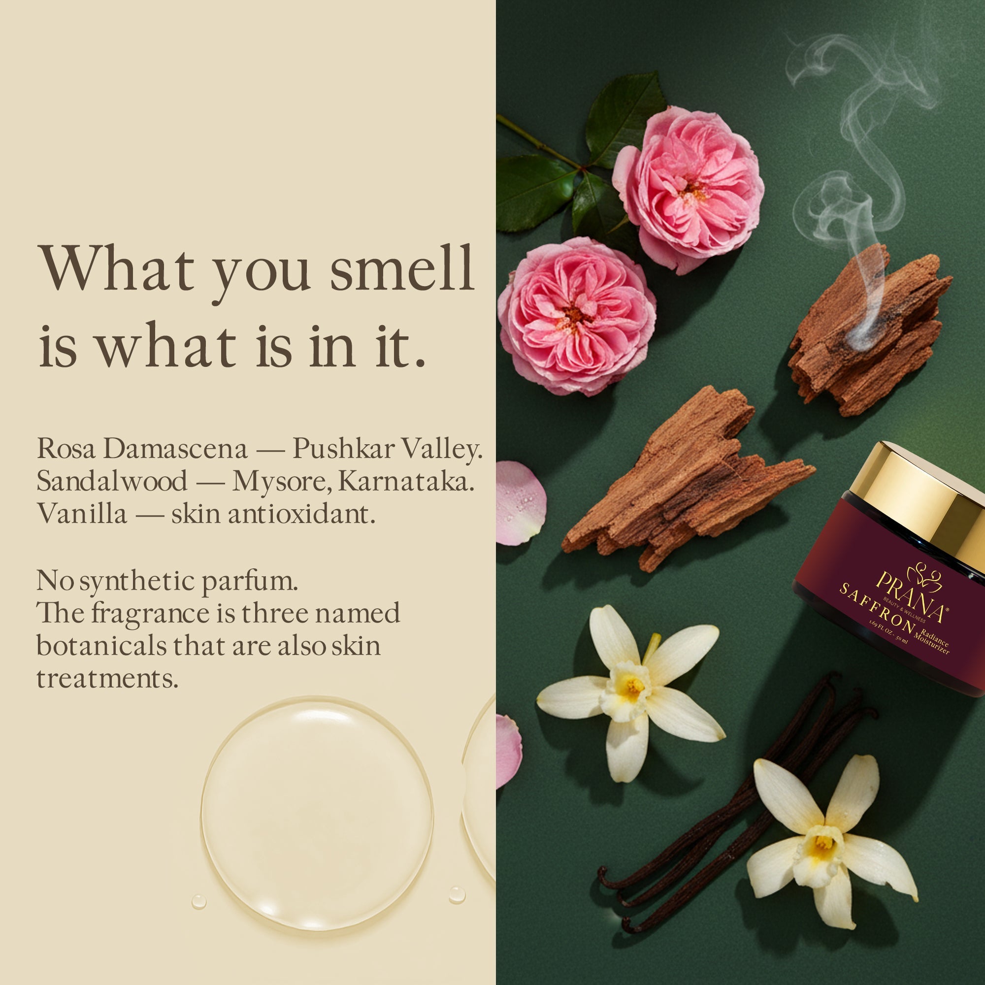 Saffron Radiance Moisturizer - PRANA Beauty & Wellness