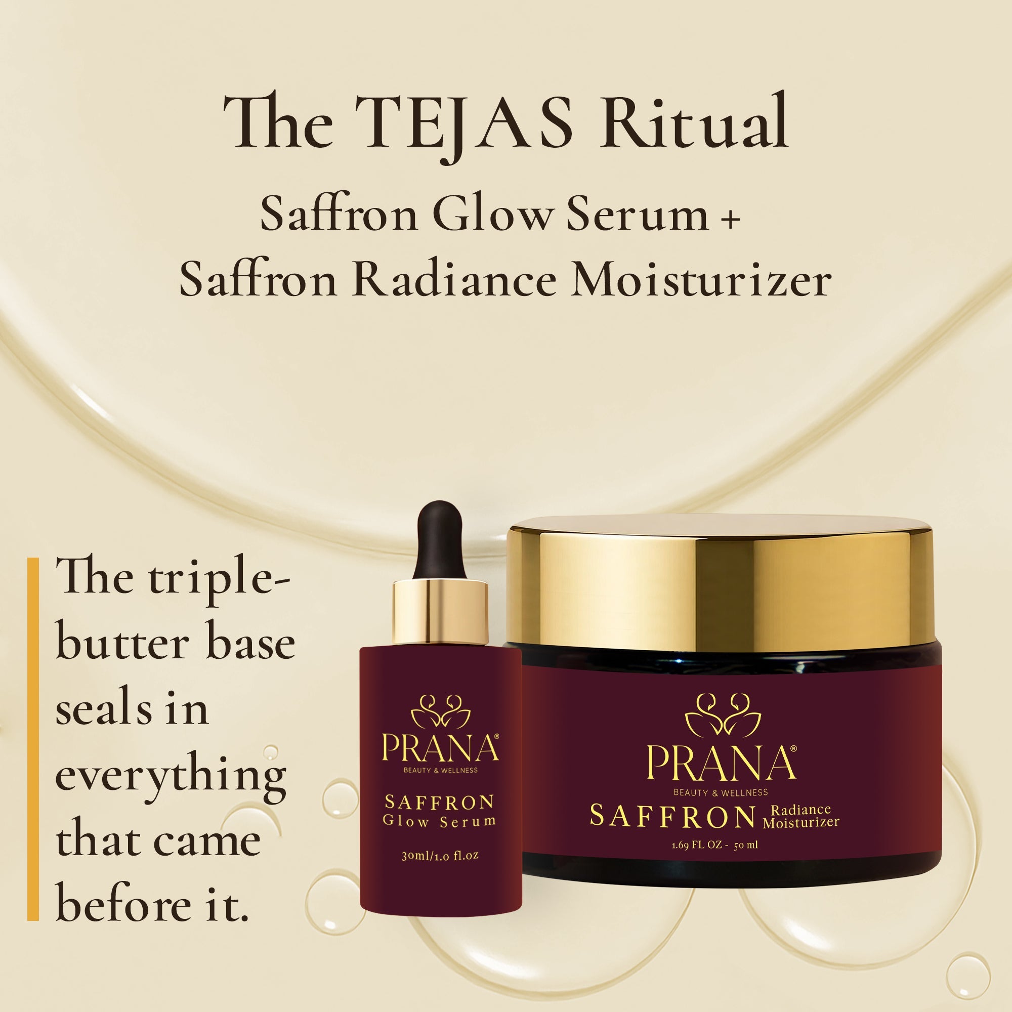 Saffron Radiance Moisturizer - PRANA Beauty & Wellness