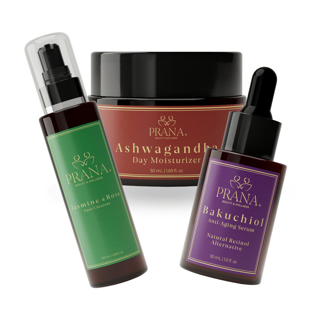 Saffron serum and bakuchiol serum - PRANA Beauty & Wellness