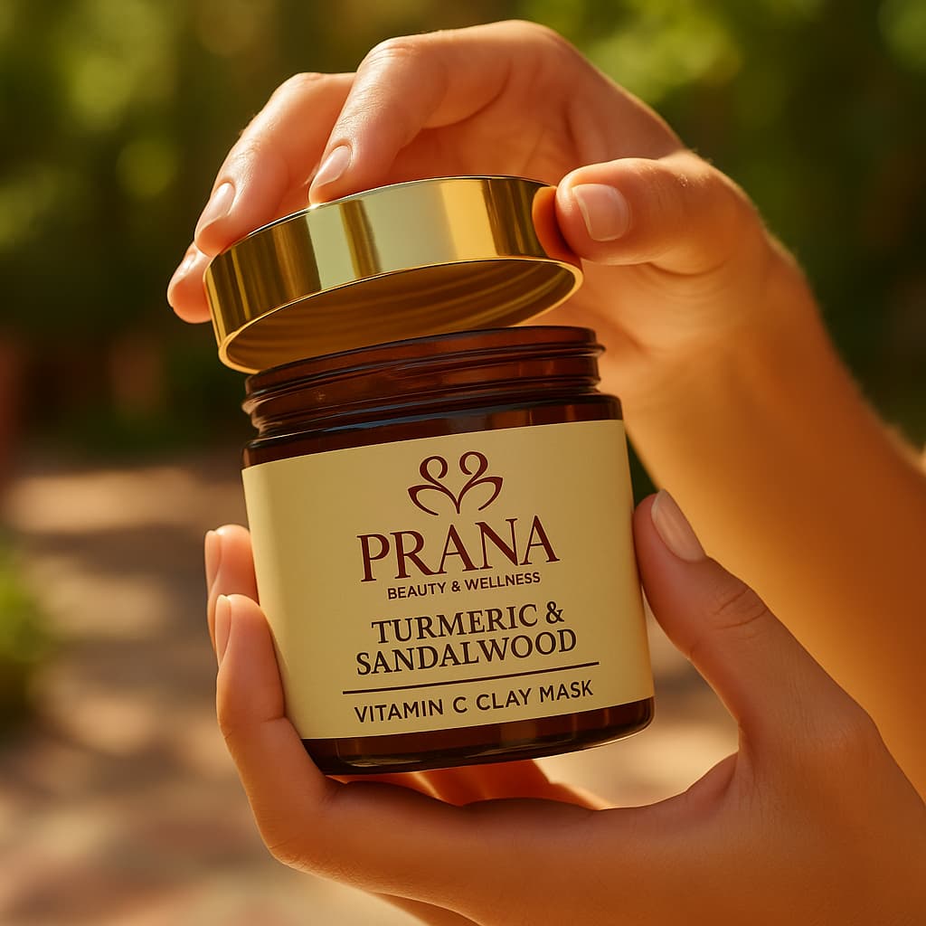 Turmeric and Sandalwood Face Mask - PRANA Beauty & Wellness