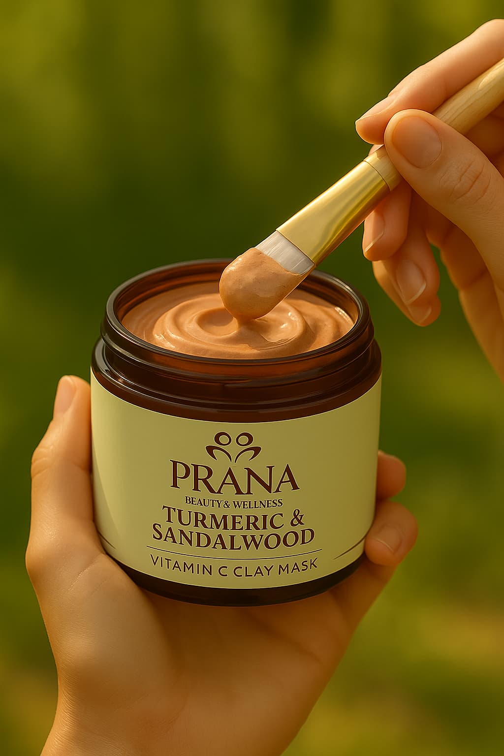Turmeric and Sandalwood Face Mask - PRANA Beauty & Wellness