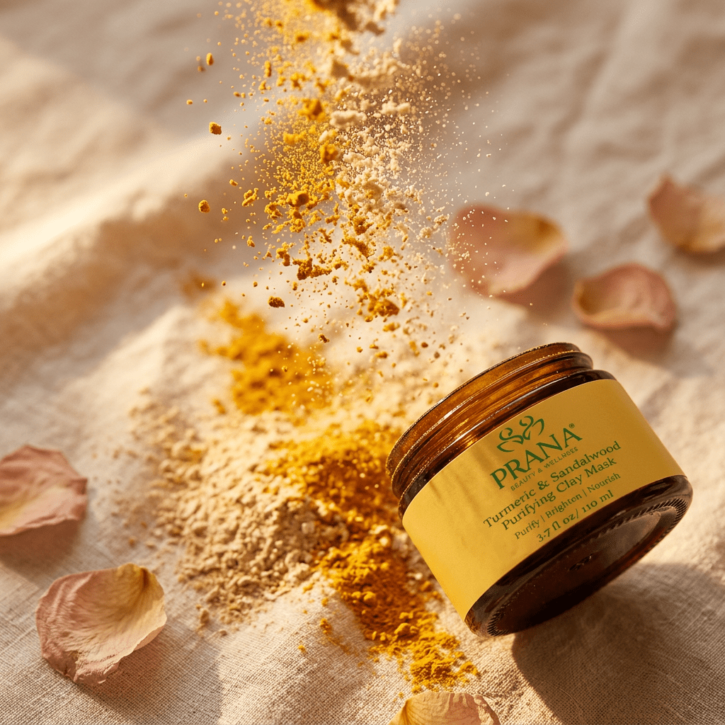 TURMERIC & SANDALWOOD PURIFYING MASK - PRANA Beauty & Wellness